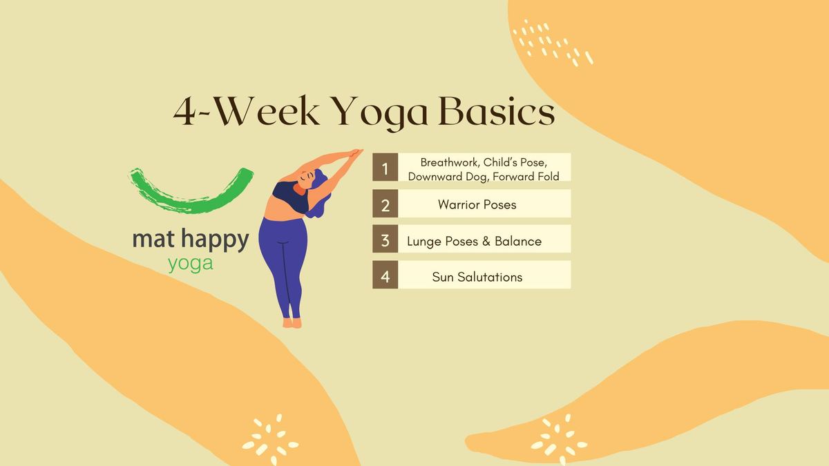 Yoga Basics: 4-Week Beginner Series