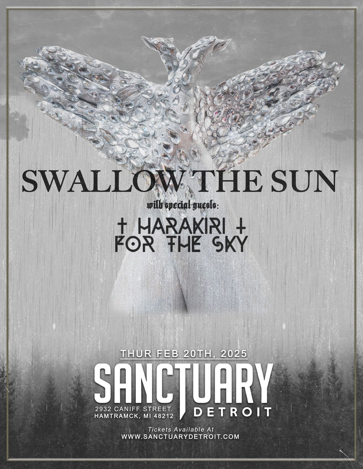 Swallow The Sun, Harakiri For The Sky at The Sanctuary 2\/20\/25