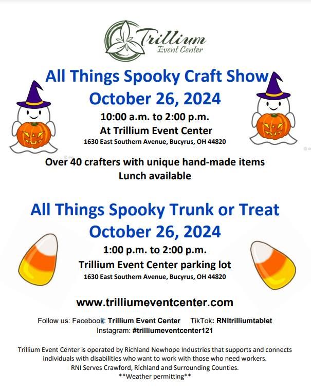 All things spooky craft show