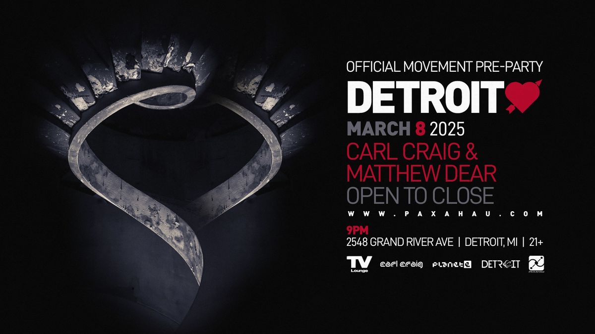 Detroit Love - Official Movement Pre-Party 