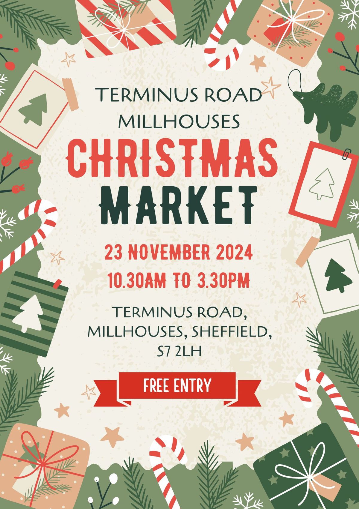 Terminus Road Millhouses Christmas Market