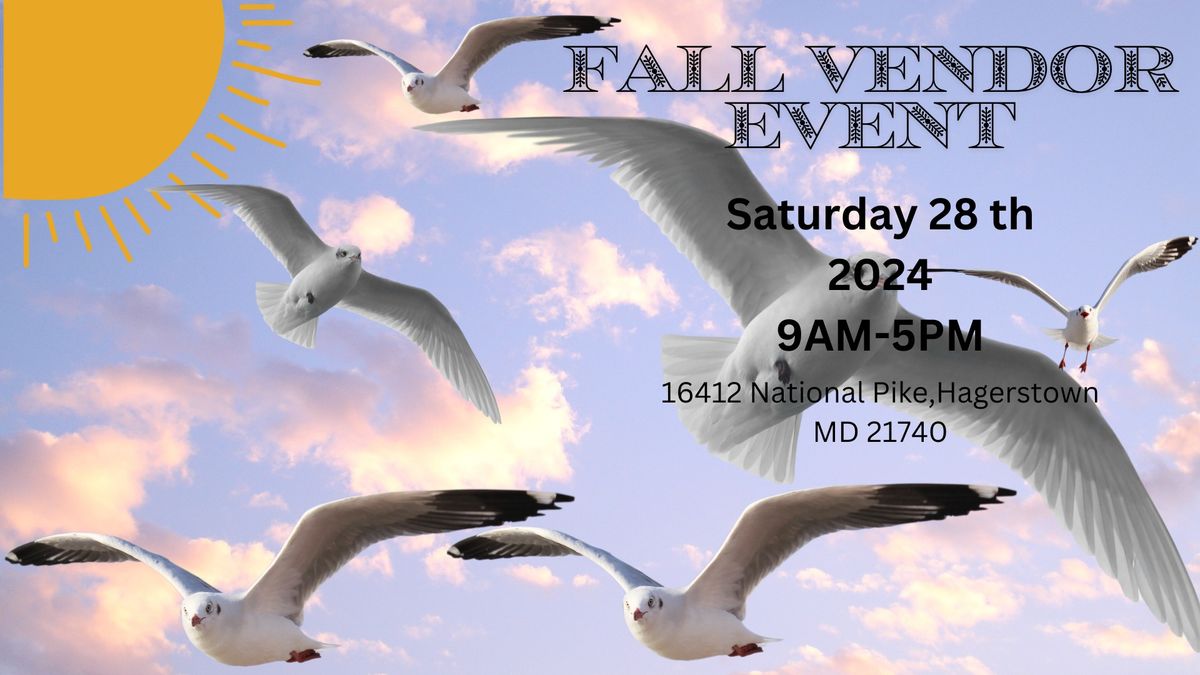 FALL VENDOR EVENT