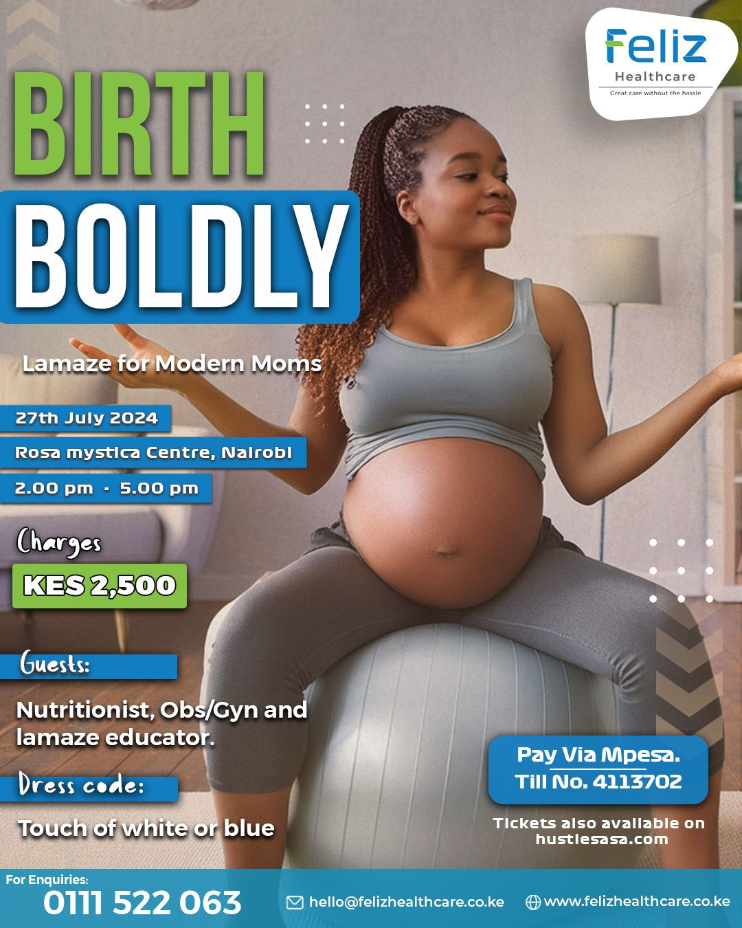 Birth Boldly - Lamaze for Modern Mums