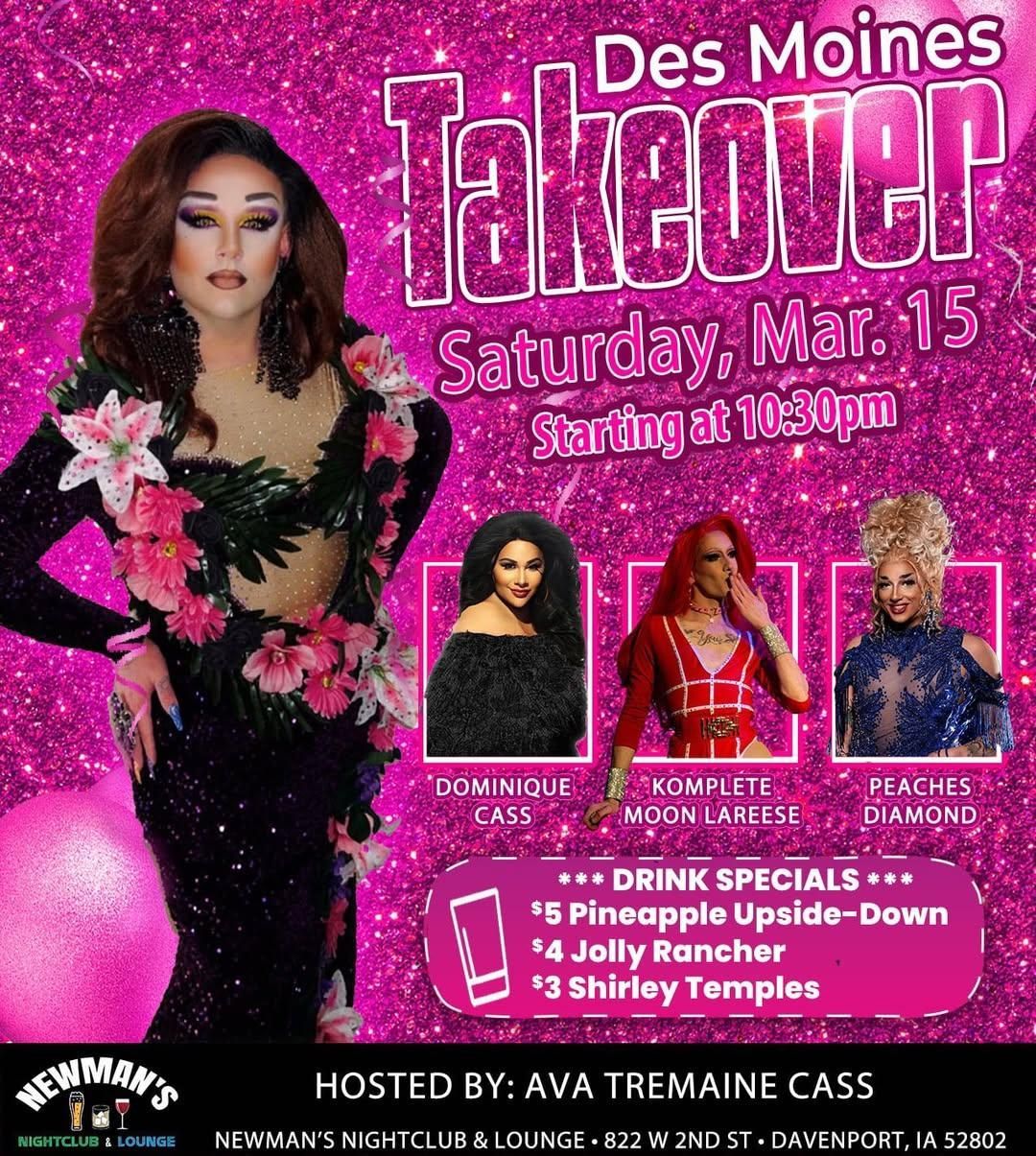 Des Moines Drag takeover