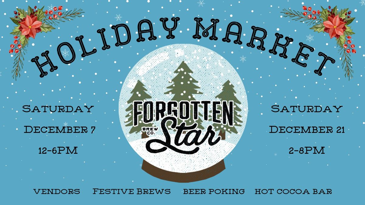 Holiday Market at Forgotten Star Brewing