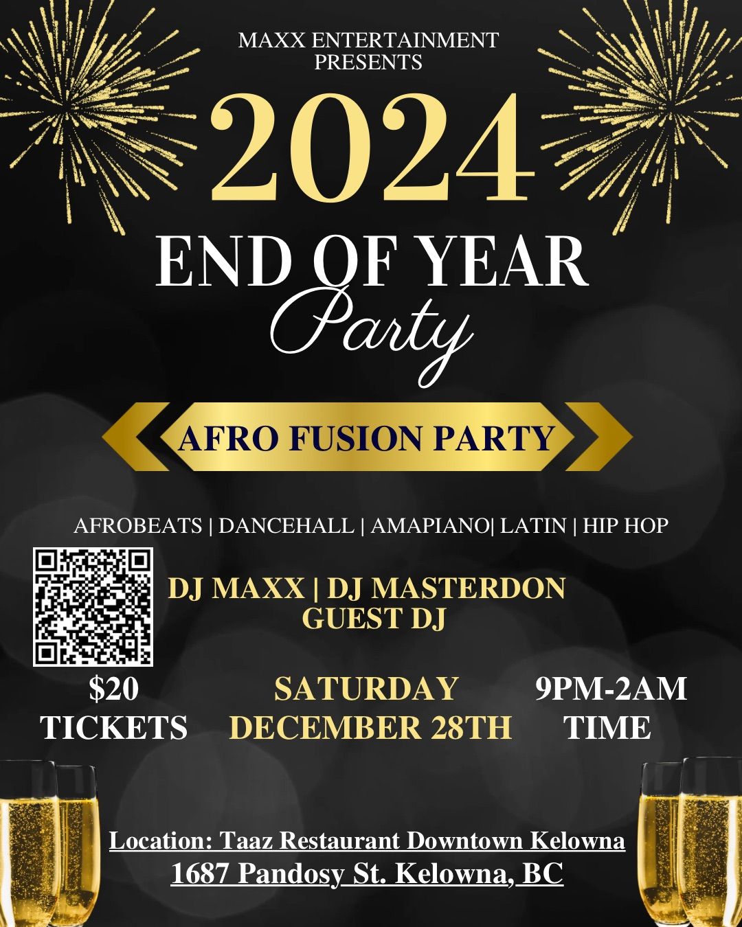 End of Year Afro Fusion Party