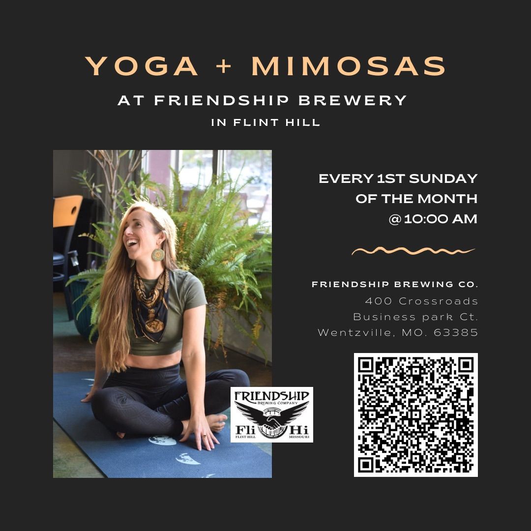 Yoga and Mimosas