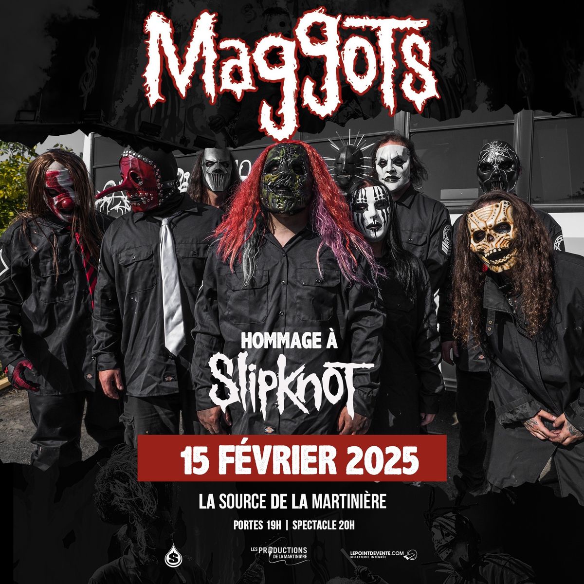 Hommage \u00e0 Slipknot par Maggots \u2022 Polygraph 