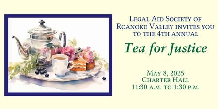 4th Annual Tea for Justice