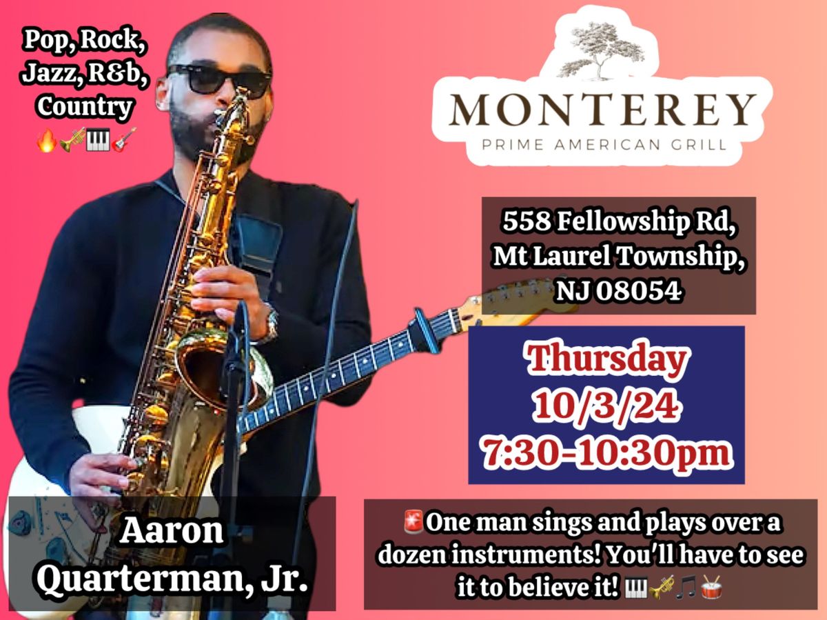 Qman Returns to Monterey Grill!