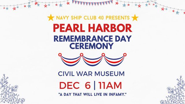 Pearl Harbor Remembrance Day Ceremony