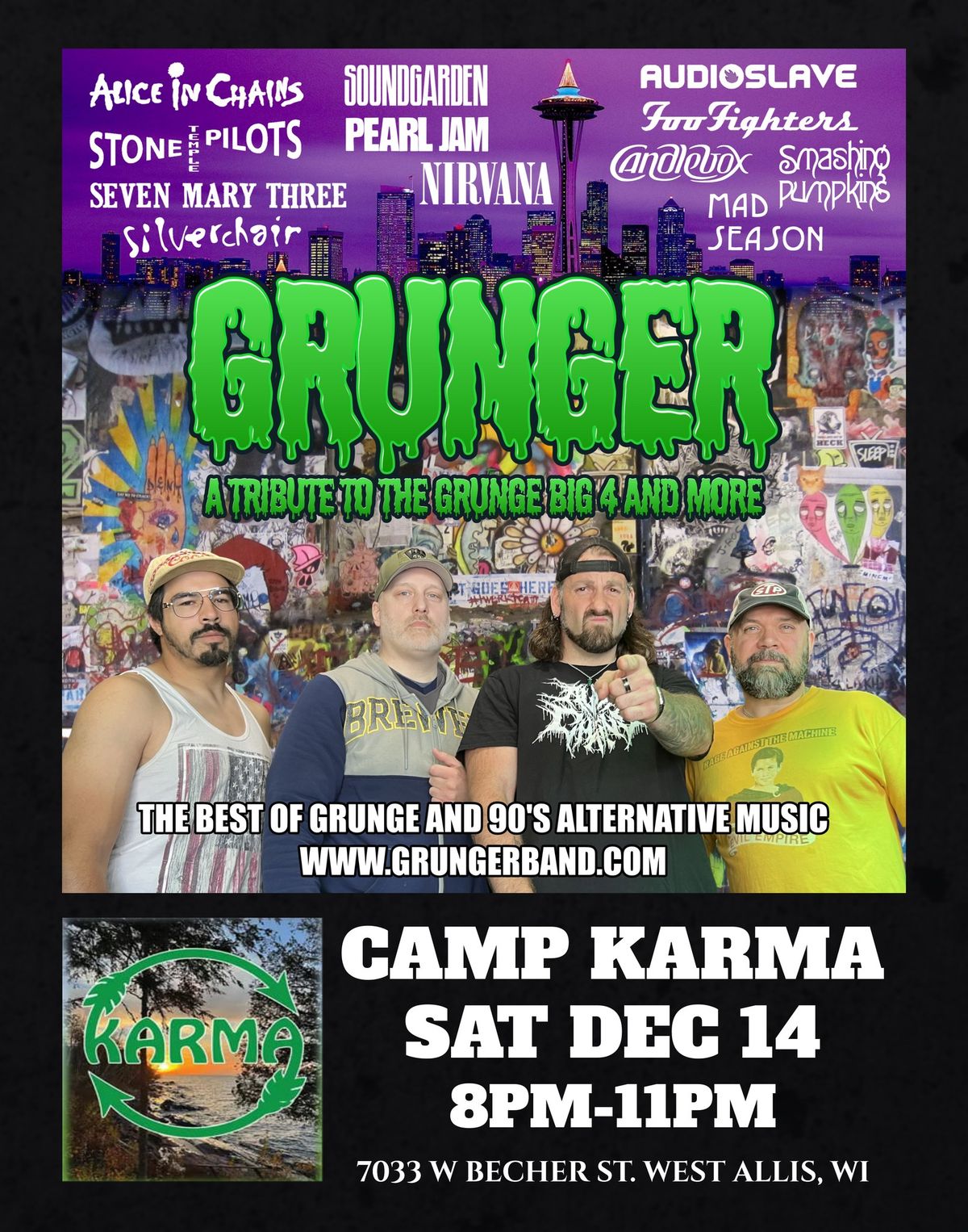 Grunger at Camp Karma