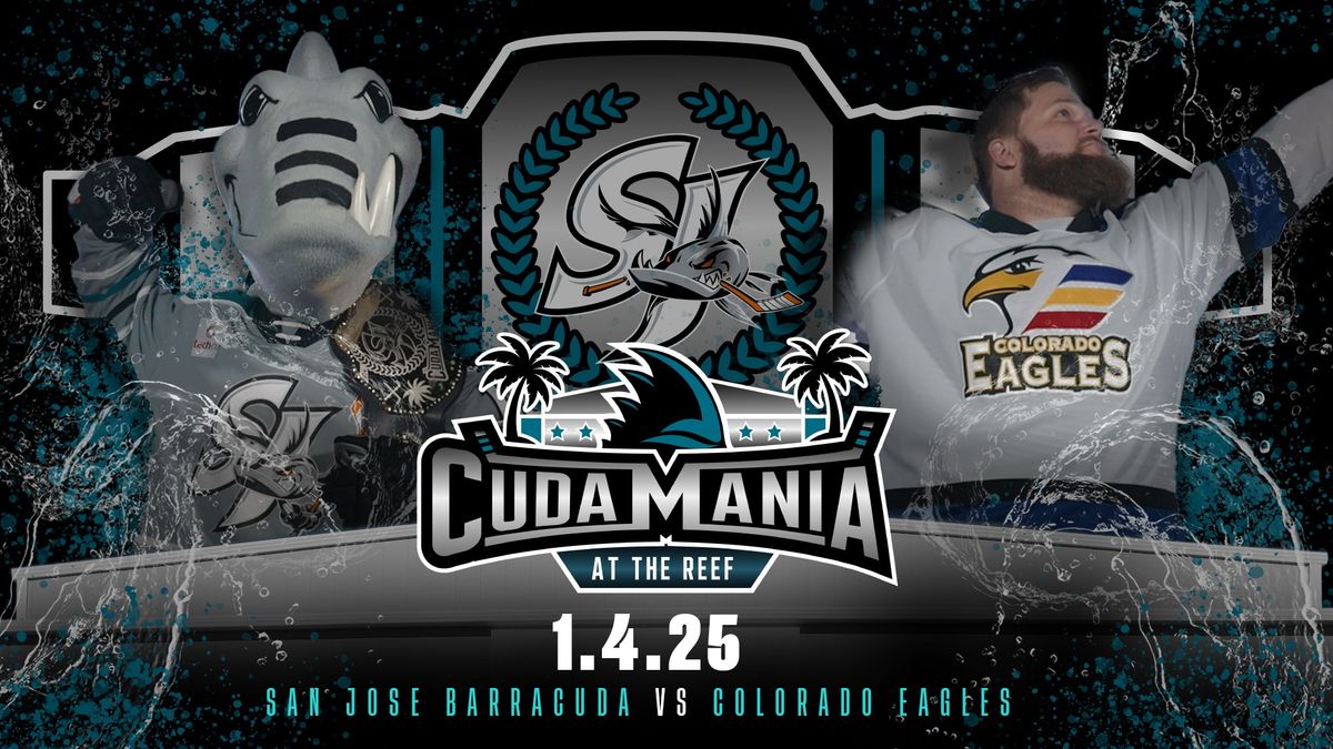 (CudaMania) San Jose Barracuda vs Colorado Eagles