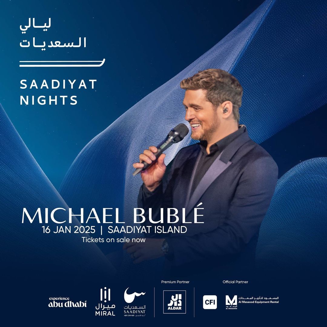 Michael Bubl\u00e9 Abu Dhabi Tickets