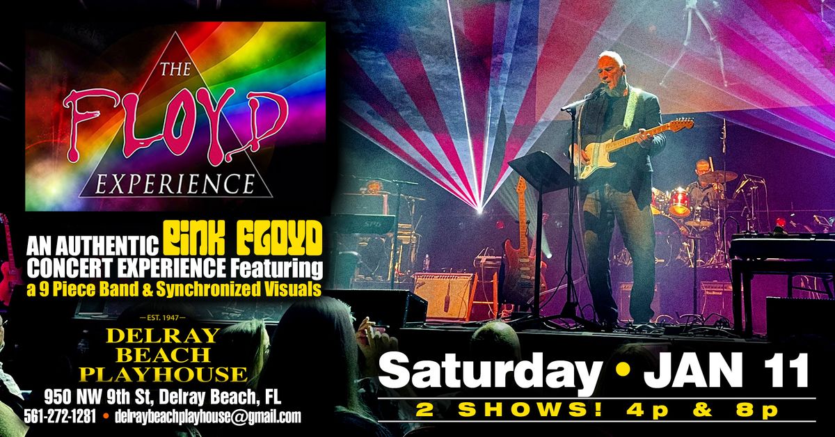 The FLOYD Experience LIVE! @ Delray Beach Playhouse