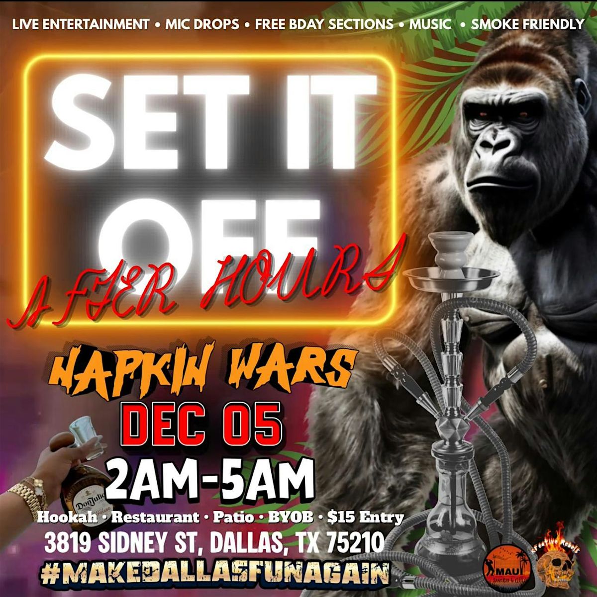 Set It Off (NAPKIN WARS)