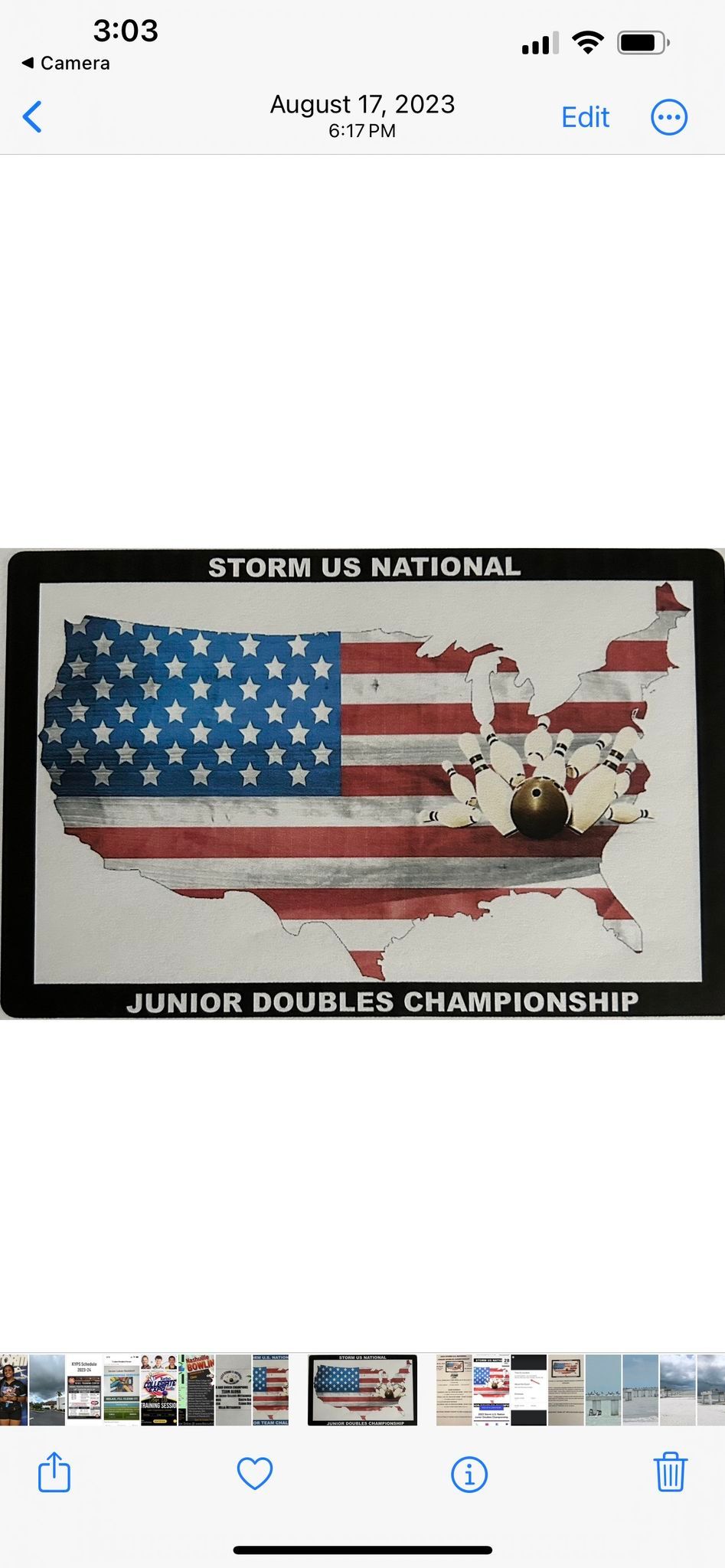 2nd STORM US NATIONAL JUNIOR DOUBLES CHAMPIONSHIP