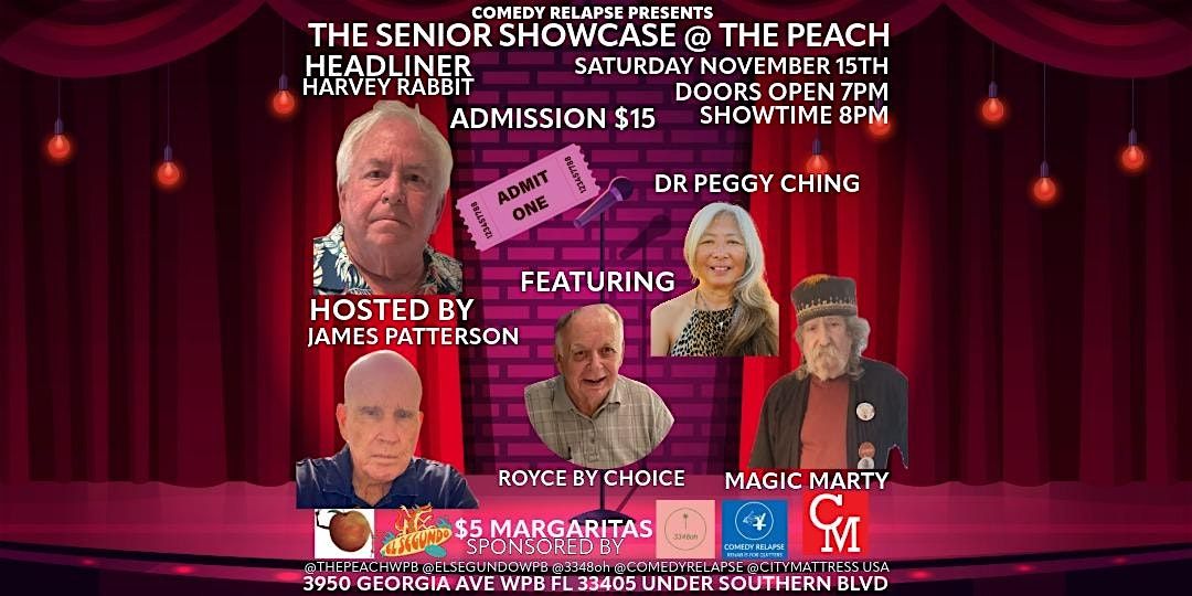 Comedy Relapse Presents The Senior Showcase @ The Peach!