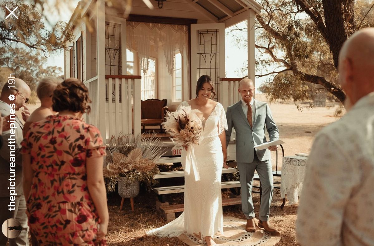 Pop up wedding Margaret River