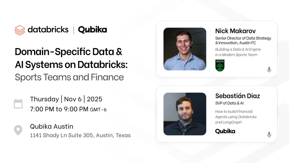 Domain-Specific Data & AI Systems on Databricks: Sports Teams and Finance