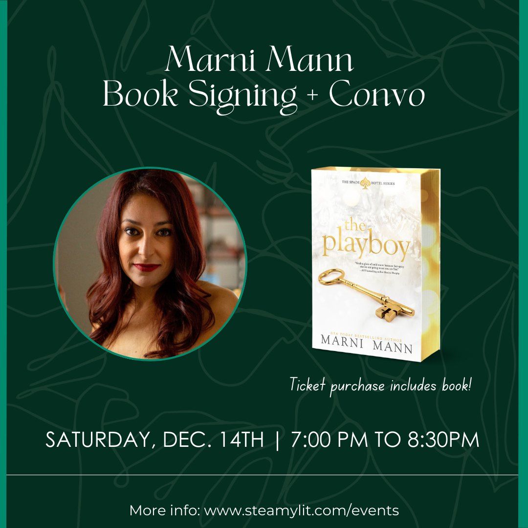 Marni Mann Convo + Book Signing 