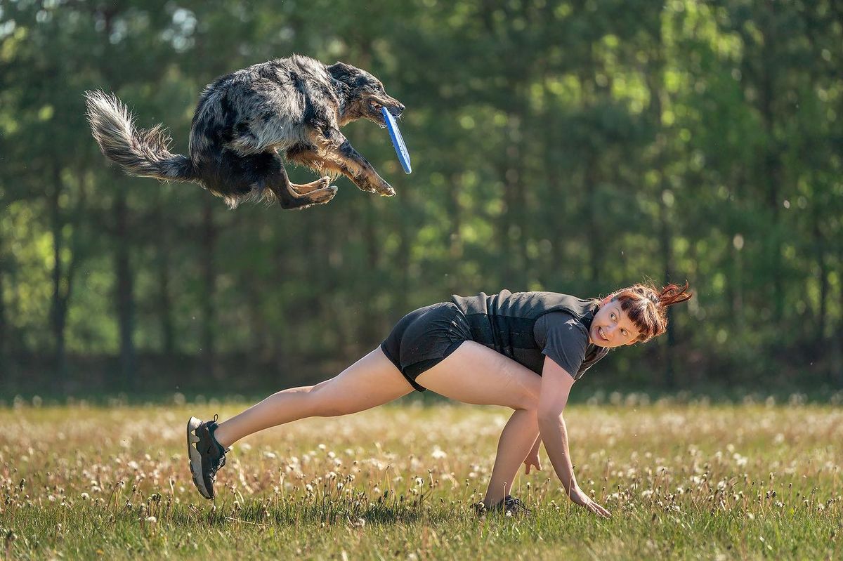 \u017baklina Michalczuk - dogfrisbee, motywacja, komunikacja! [Starogard Gda\u0144ski]