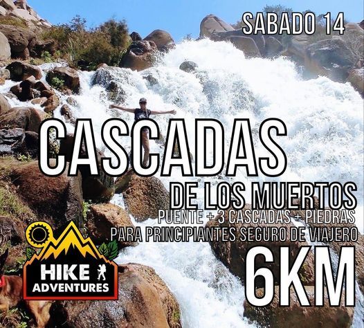 Cascadas de los muertos V9 6km Puente+3 cascadas +Piedras Gordas