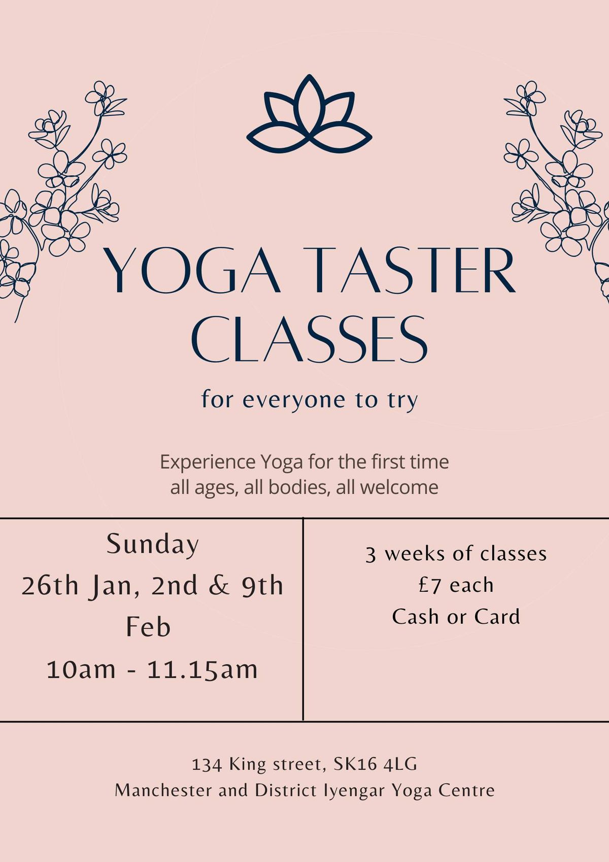 Taster classes