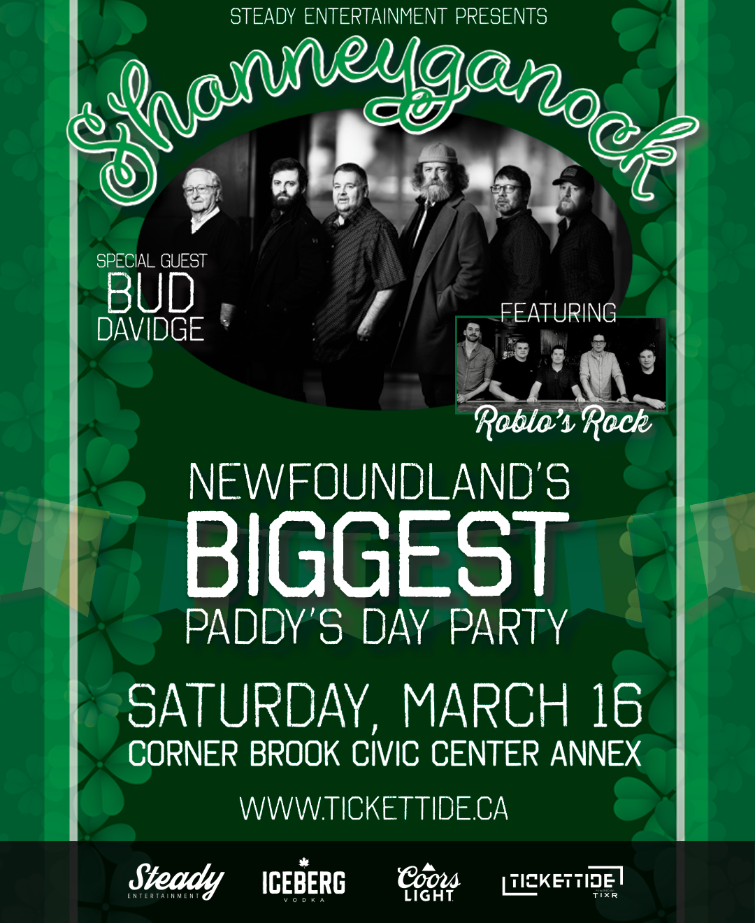 Shanneyganock at Century Casino Showroom - Edmonton