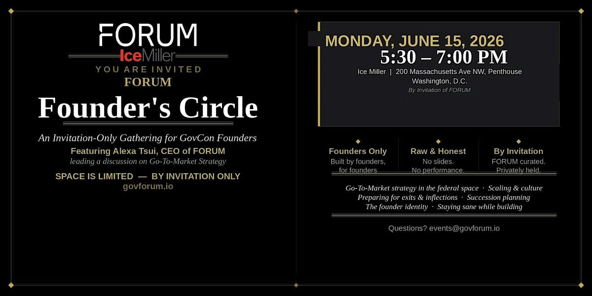 FORUM Founders Circle