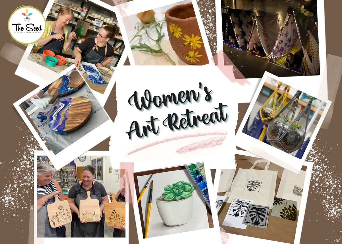 Women's Art Retreat @ The Seed! 29 & 30 March