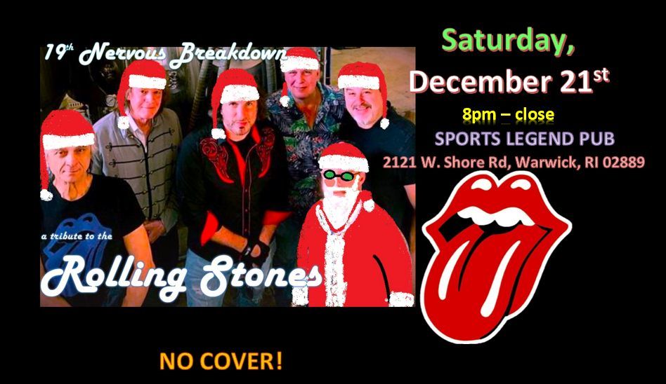 Rolling Stones tribute: 19th Nervous Breakdown at Sports Legends Pub in Warwick RI