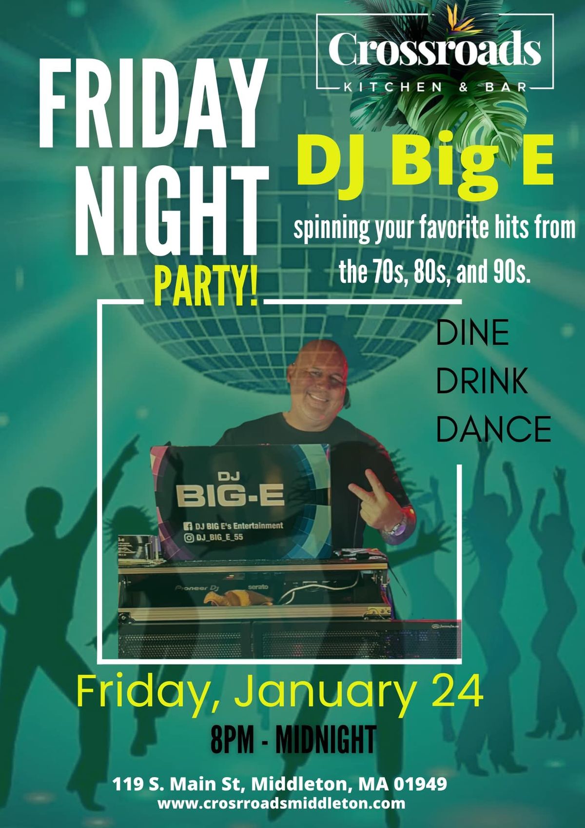 DJ BIG E'S January Dance Party 