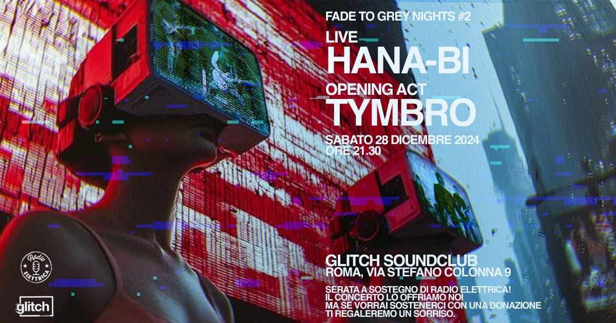 Hana-Bi in concerto + Opening act Tymbro