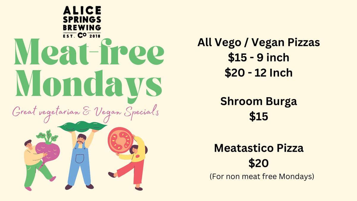 Meat free Mondays!