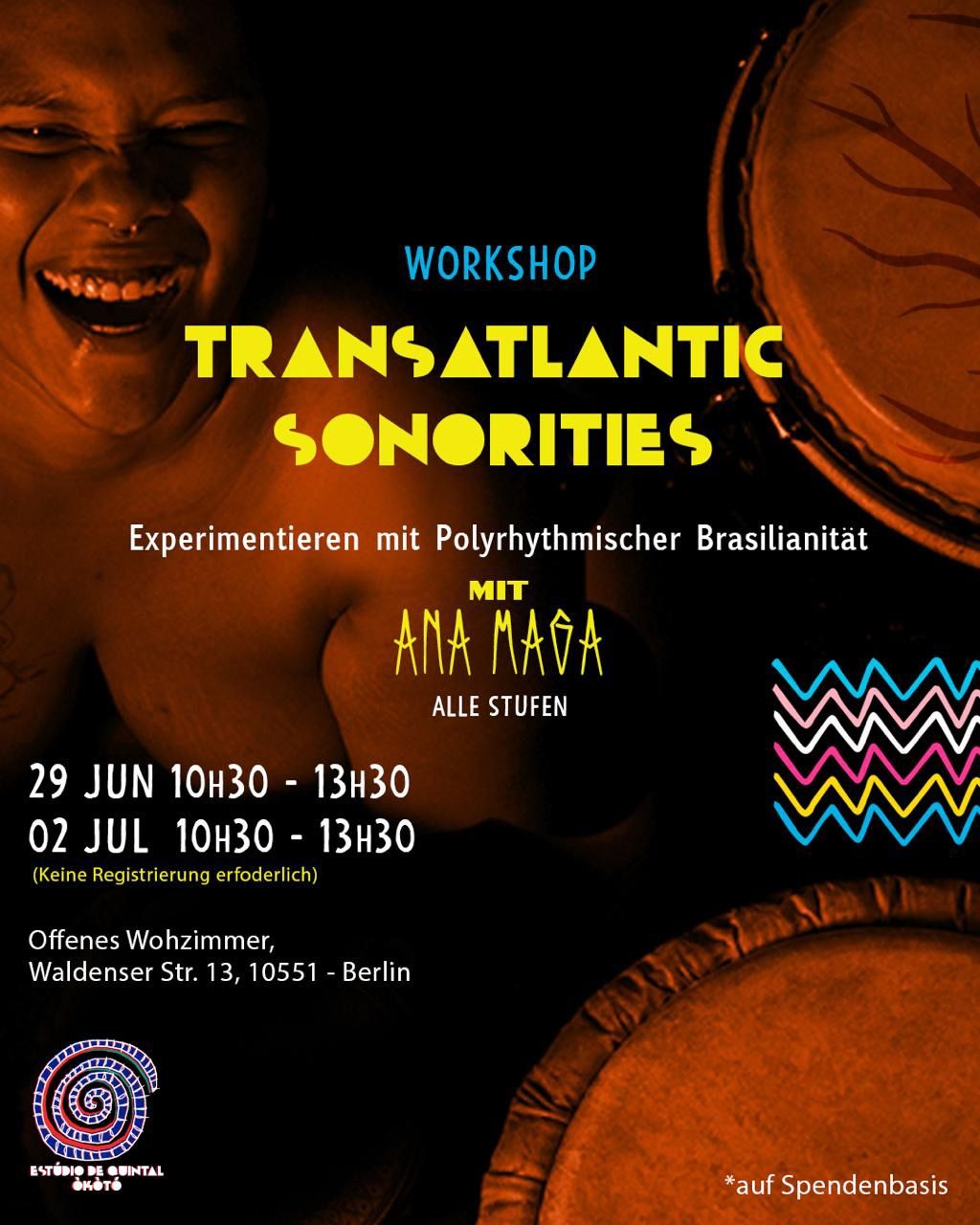 Percussions Workshop: transatlantic sonorities 