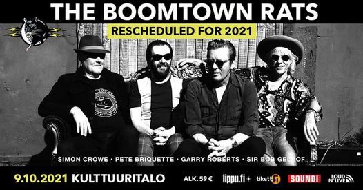 The Boomtown Rats 9.10.2021 Kulttuuritalo