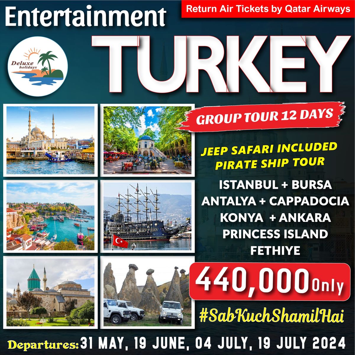 ENTERTAINMENT TURKEY TOUR