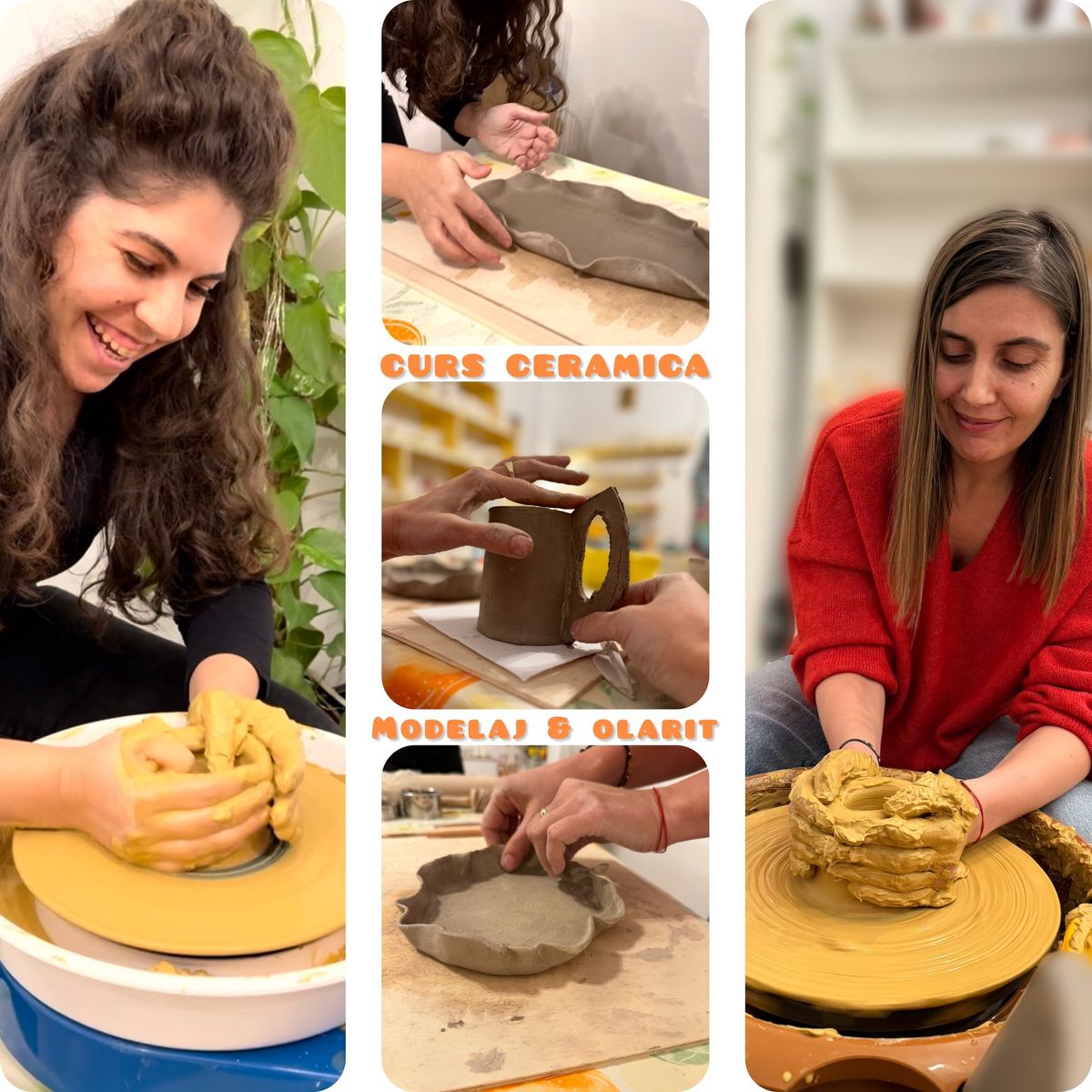 Curs de Ceramica -modelaj in lut si olarit  