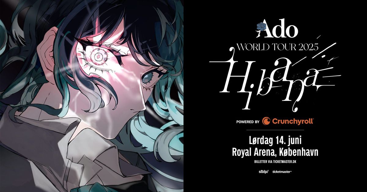 Ado World Tour 2025: "Hibana" i Royal Arena, K\u00f8benhavn