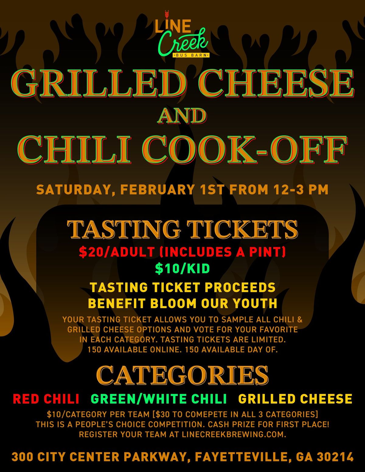 Grilled Cheese + Chili Cook-Off Fundraiser