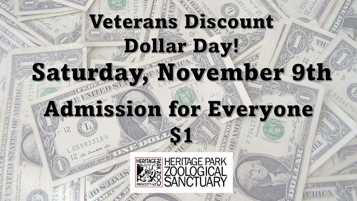 Dollar Day (Veterans Day Discount)