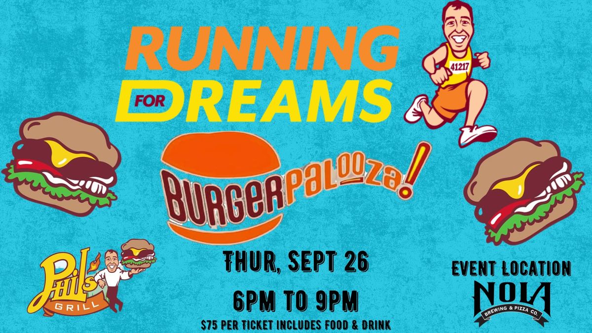 Running For Dreams "Burgerpalooza"