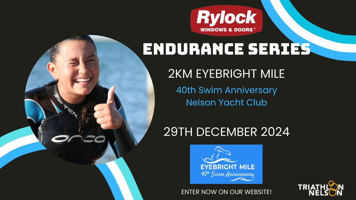 Race 2: Rylock, 2km Eyebright Mile \u2013 40th Swim Anniversary 2024