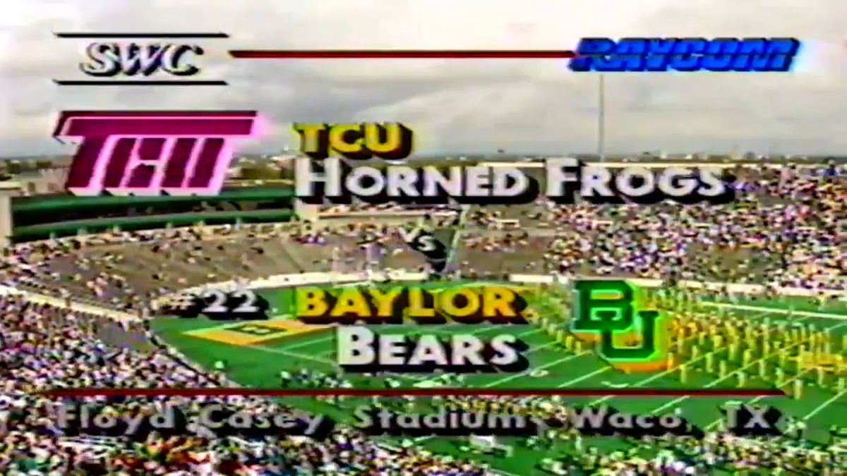 TCU Horned Frogs vs. Baylor Bears