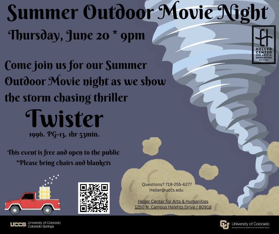 Outdoor Movie Night at Heller - TWISTER 