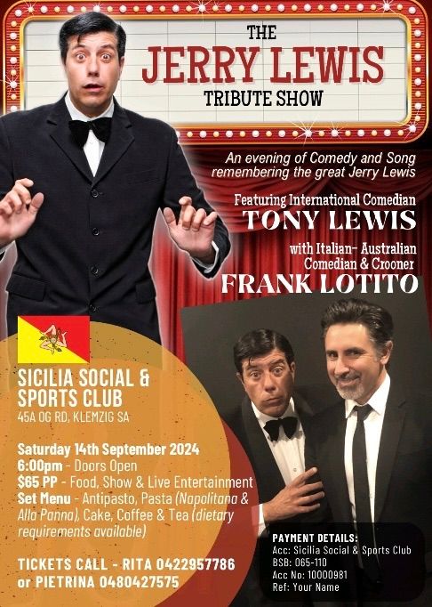 Jerry Lewis Tribute Show