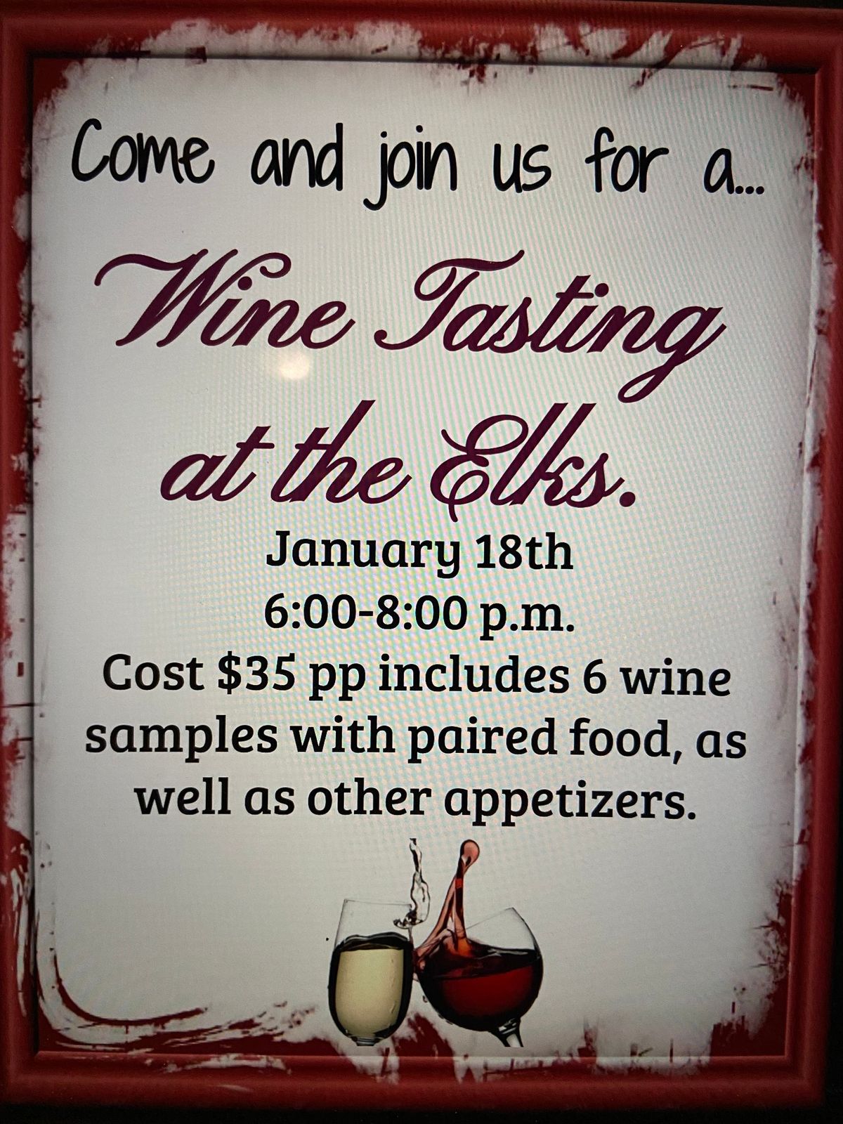 Second Annual Wine Tasting