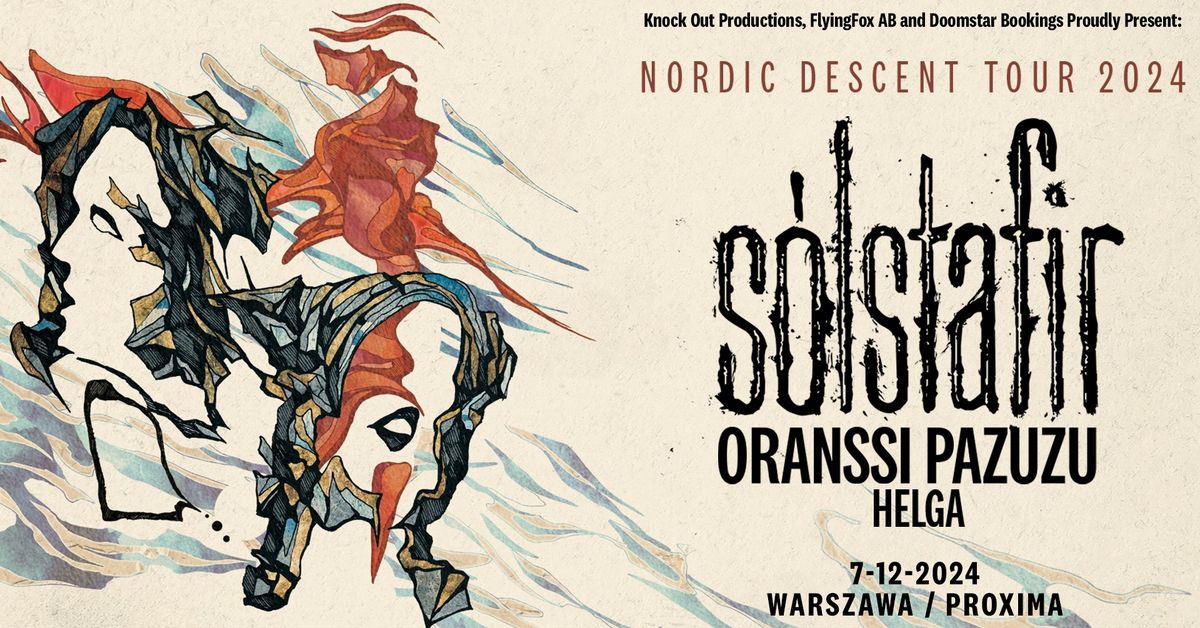 S\u00f3lstafir + Oranssi Pazuzu, Helga \/ 7 XII 2024 \/ Warszawa