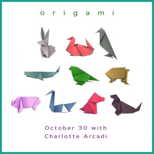 Art With Coffee ~ Origami w\/ Charlotte Arcadi